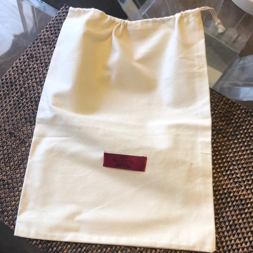 Valentino dust bag 10x13.5 inches
